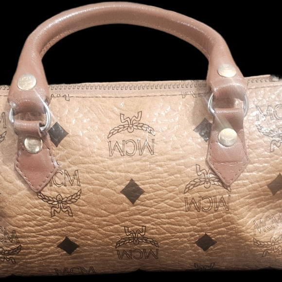 MCM MINI BOSTON BAG (Authentic) - Picture 5 of 8